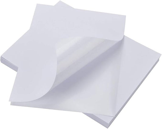 BESTEASY Sticker Paper 8.5" x 11" Full Sheet Label Stickers by BESTEASYLABELPRINTER