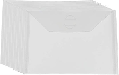 Large Stamp & Die Storage Pockets Resealable Clear Plastic Seal Bags Storage by Briartw