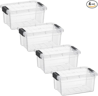 Superio Clear Storage Boxes by Superio
