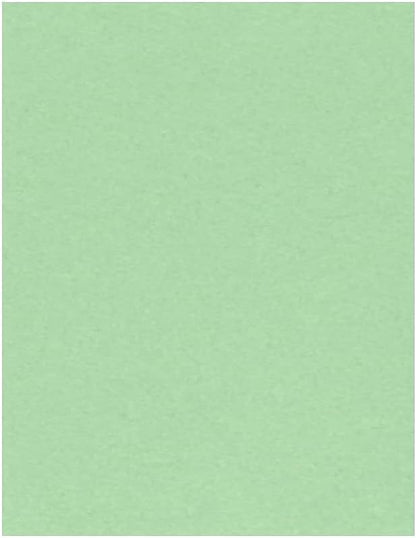 LUXPaper 8.5" x 11" Cardstock | Letter Size | Pastel Green | 65lb. Cover | 50 by LUXPaper
