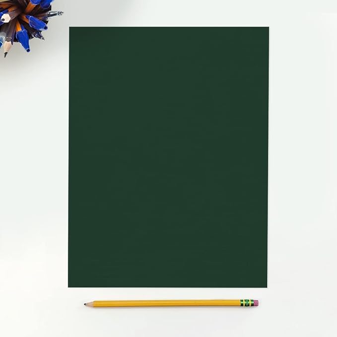 LUXPaper 8.5" x 11" Cardstock | Letter Size | Green Linen | 100lb. Cover | 1 - Image 3