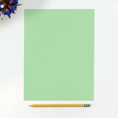 LUXPaper 8.5" x 11" Paper | Letter Size | Pastel Light Green | 60lb. Text | 250 - Image 2