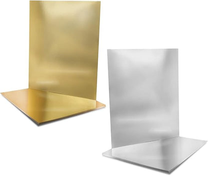 Hygloss Metallic Cardstock Sheets – 50 Shiny Gold & Silver Sheets, 8.5” x 11” - Image 4