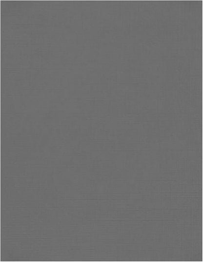 LUXPaper 8.5" x 11" Cardstock | Letter Size | Sterling Gray Linen | 100lb. by LUXPaper