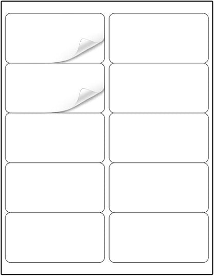 Methdic Shipping Labels 2"×4" 1000 Labels Sticker Paper by Methdic