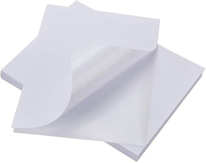 BESTEASY Sticker Paper 8.5" x 11" Full Sheet Label Stickers by BESTEASYLABELPRINTER
