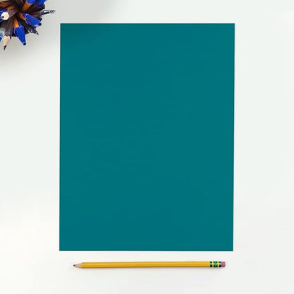 LUXPaper 8.5" x 11" Cardstock | Letter Size | Teal | 100lb. Cover | 50 Qty - Image 3