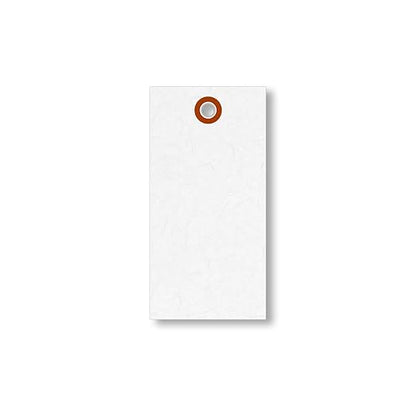 SmartSign 4.25 x 2.125 inch “White” Blank Tyvek Shipping Tags - Image 3