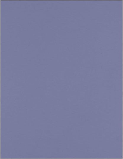 LUXPaper 8.5" x 11" Paper | Letter Size | Wisteria Purple | 80lb. Text | 50 Qty by LUXPaper