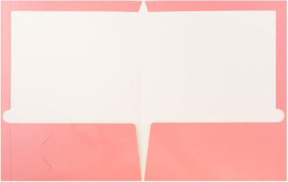 JAM PAPER Laminated Two Pocket Glossy School Folders - Image 4