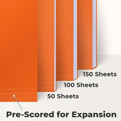 Dunwell Plastic Colored File Folders, 1/3 Tab Filing Folders - Image 8