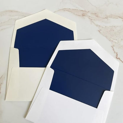 Classic Monogrammed Name Folded Notes – Raised Ink Personalized Stationery Set - Image 4