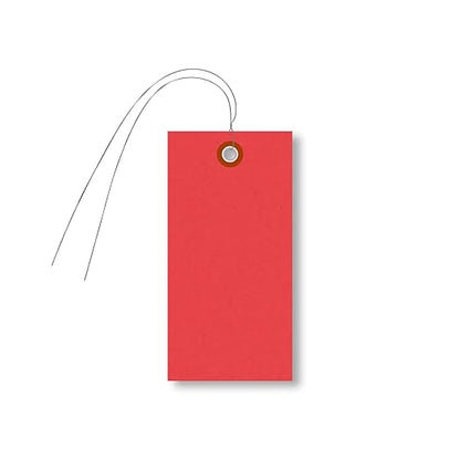 SmartSign Blank Red Shipping Tags by SmartSign