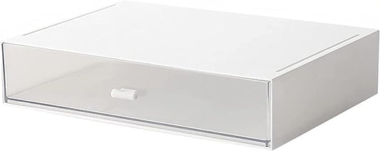 Desk Organizer with Drawers Stackable Storage Drawers, Plastic Compact Desk by kulusion