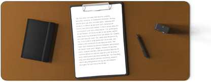 POUT TekDec Mat – Vegan Leather Desk Pad, Water-Resistant Surface, Anti-Slip - Image 4