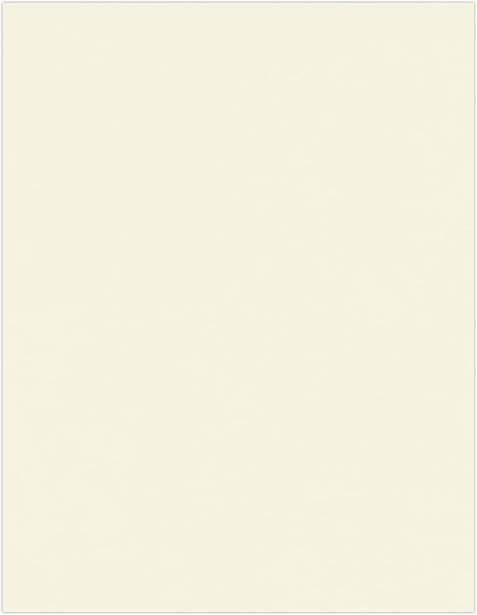 LUXPaper 8.5" x 11" Classic Crest Paper | Letter Size | Natural White | 70lb. by LUXPaper