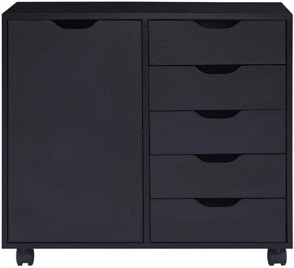 Naomi Home Amy 5-Drawer Craft & Office Storage Cabinet - Image 4