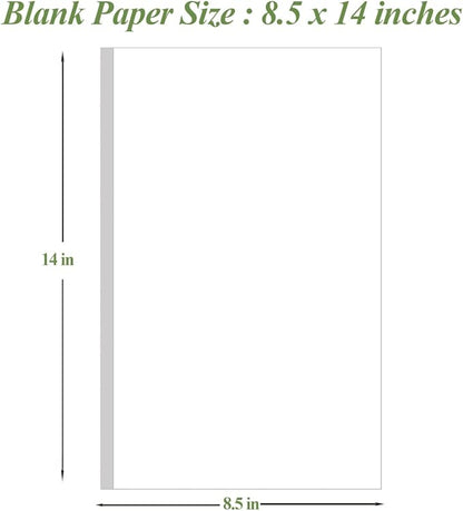 8.5" x 14" Blank Print Paper - Image 2