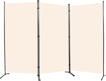 Room Divider 6FT Folding Privacy Screens, 3 Panel Partition Room Dividers - Image 7