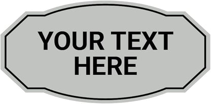 Custom Victorian Wall or Door Sign – Personalized Plastic Sign - Image 6