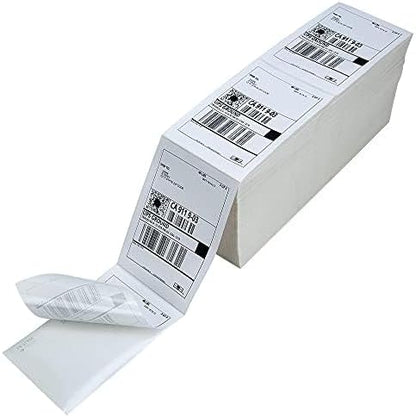 L LIKED 4000 4x6 Thermal Shipping Labels Fanfold, Direct Thermal Printer Labels - Image 2