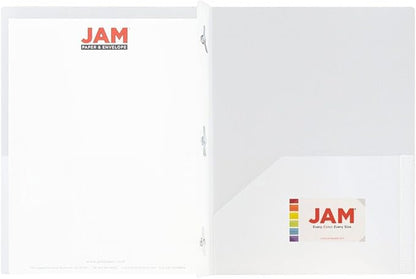 JAM PAPER Plastic Color Pop Folders - Image 5