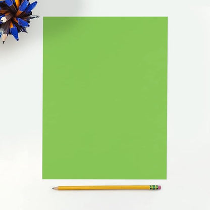 LUXPaper 8.5" x 11" Cardstock | Letter Size | Limelight Green | 100lb. Cover | - Image 2