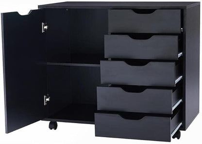 Naomi Home Amy 5-Drawer Craft & Office Storage Cabinet - Image 7