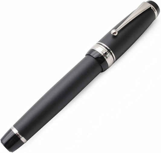 xixixiaozhu Metal Big Fountain Pen Set Medium Nib 0.7mm, Includes Ink Refill by xixixiaozhu