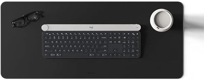 POUT TekDec Mat – Vegan Leather Desk Pad, Water-Resistant Surface, Anti-Slip - Image 3