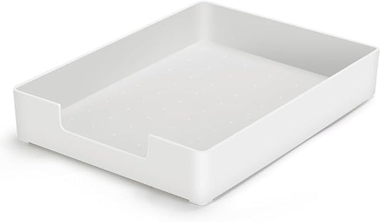 AZFUNN Letter-Size Tray Desk Letter Tray Paper Tray, Sturdy Heavy-Duty Plastic by AZFUNN