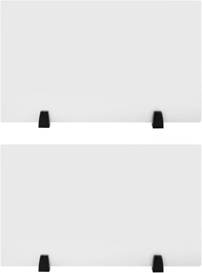 Desk Divider, 30 x 18 inch Acrylic Desk Privacy Panels, Privacy Desk Screen by ZeStarDair