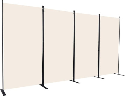CHOSENM Room Divider, 4 Panel Folding Privacy Screens by CHOSENM