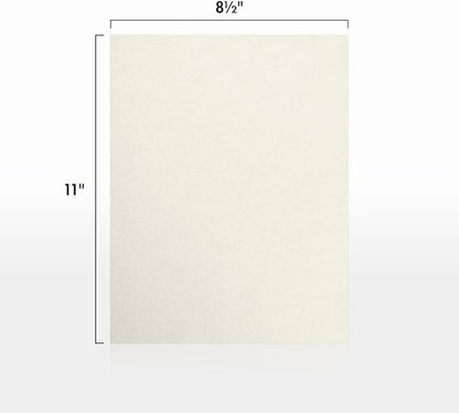 LUXPaper 8.5" x 11" Cardstock | Letter Size | Quartz Metallic | 105lb. Cover | - Image 2