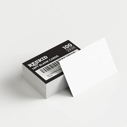 Reskid White Cardstock Thick Paper by Unknown