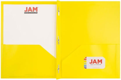 JAM PAPER Plastic Color Pop Folders - Image 5