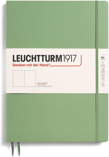 LEUCHTTURM1917 - Notebook Hardcover Master Slim A4+ - 123 Numbered Pages by LEUCHTTURM1917