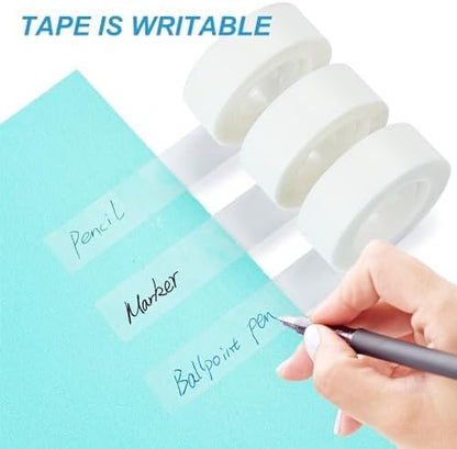 WOSWEL Tape Refills with Dispenser, 24 Roll Invisible Tapes, 3/4 Inch X 600 in - Image 5