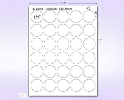 Pack of 100 Sheets, 8-1/2 x 11" Fluorescent Labels - Image 3