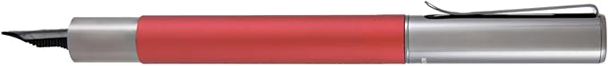 Monteverde USA Ritma Fountain Pen in Red – Broad Nib, Bold JoWo Stainless Steel - Image 4