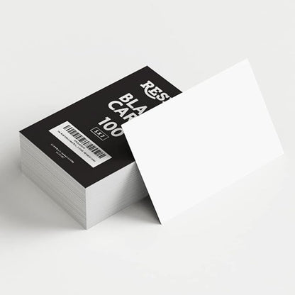Reskid 100 Pack of White Cardstock by Unknown