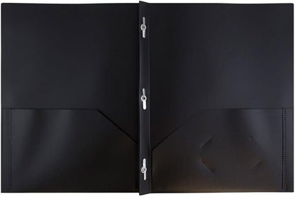 JAM PAPER Plastic Color Pop Folders - Image 2