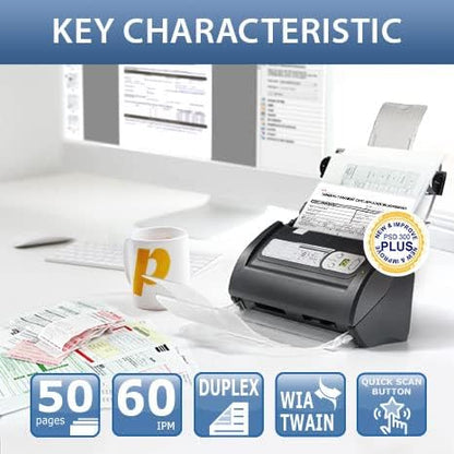 Plustek PSD300 Plus Document Scanner - Image 2