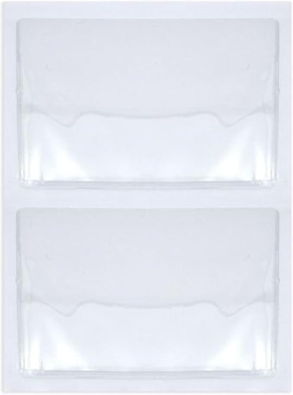 Juvale 100-Pack Clear Business Card Pockets - Image 8