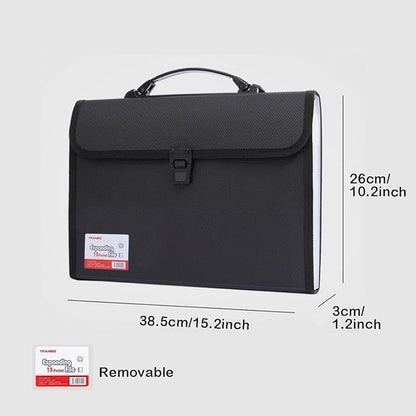 2 Pack Extra Large Legal Size/Foolscap 12 Pockets Accordion File Organizer - Image 2
