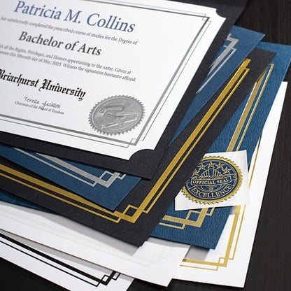 PaperDirect Foil Elegance Specialty Certificates, 50 Sheets of 38lb White Paper - Image 6