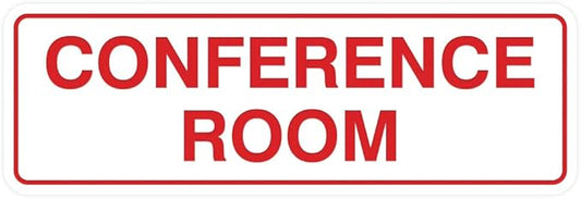Standard Conference Room Sign by All+Quality