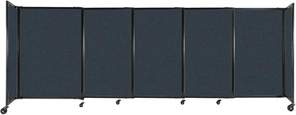Versare Straightwall Sliding Portable Wall Partition | Freestanding Office by VERSARE