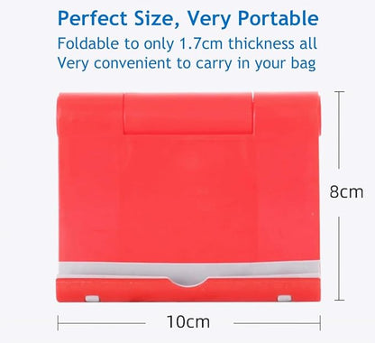 JUSDIQIR Cell Phone Stand for Desk Foldable Cell Phone Holder Desk Tablet - Image 7