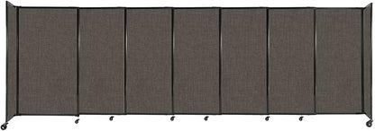 Versare Straightwall Sliding Portable Wall Partition | Freestanding Office by VERSARE